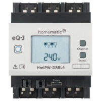 B-Ware Homematic IP Wired 4-fach-Jalousie-/Rollladenaktor Smart Home HmIPW-DRBL4, VDE zertifiziert