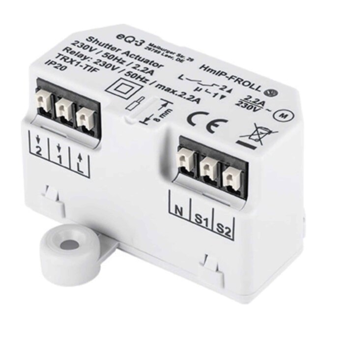B-Ware Homematic IP Smart Home Rollladenaktor - Unterputz, auch für Markisen geeignet, HmIP-FROLL – Bild 1