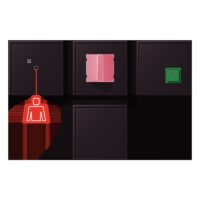 Jung NRS LC 0834 248 Notrufset Serie LS noir d'ivoire (4320E)