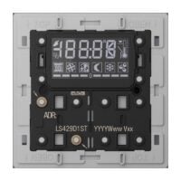 Jung LS 429 D 1ST KNX Raumcontroller-Modul F40 Secure Serie LS