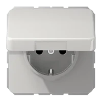 Jung CD 1521 BFKL LG SCHUKO®-Steckdose 16 A 250V ~ Schraubklemmen Klappdeckel
