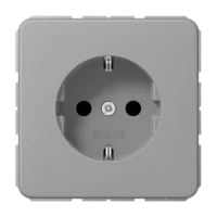 Jung CD 1521 BF GR SCHUKO®-Steckdose 16 A 250V ~ Schraubklemmen Thermoplast
