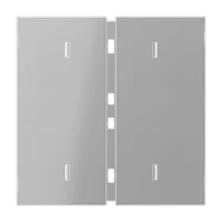 Jung 401 TSA T Tastensatz 1-fach F40 transparent