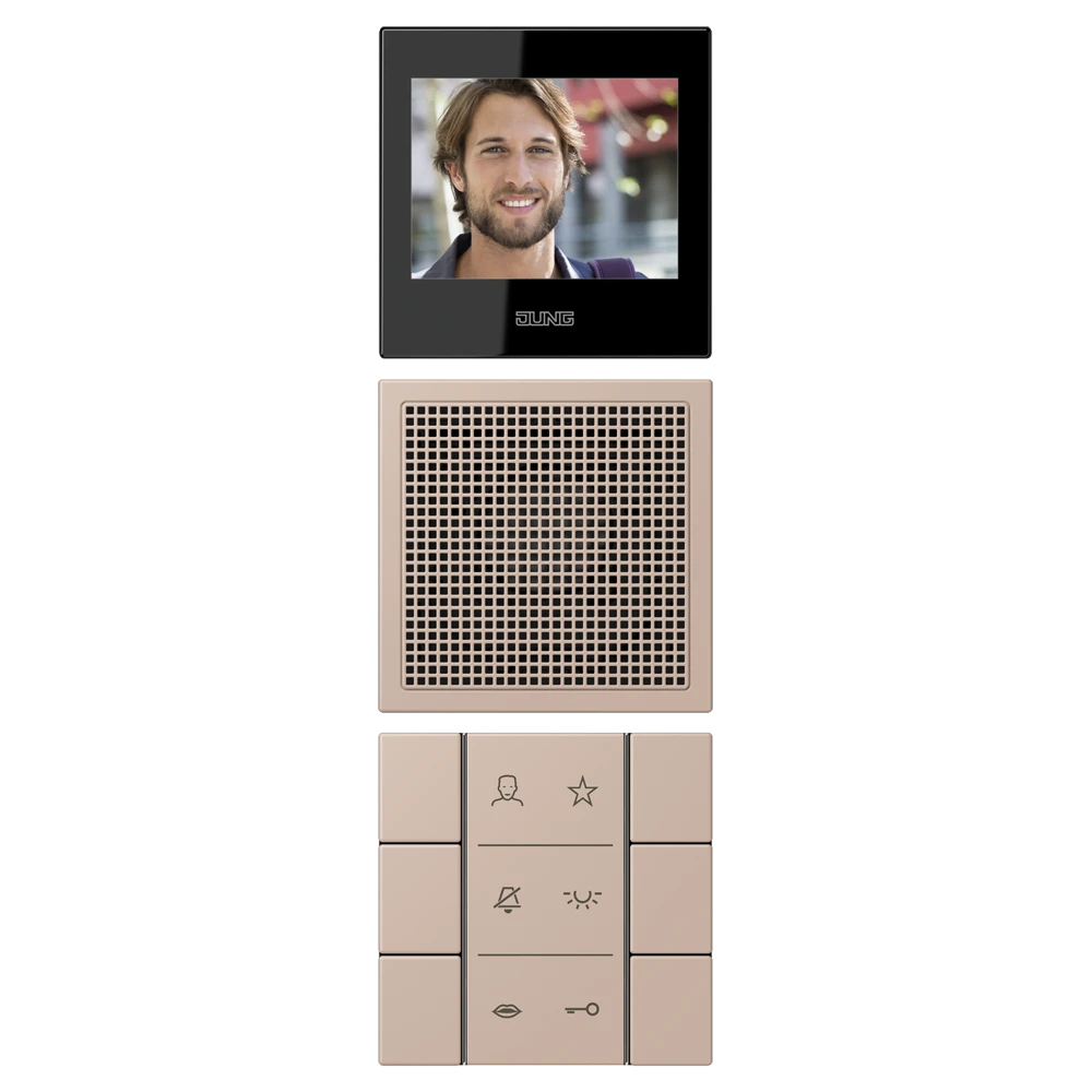 Jung Jung SI VI LC 627 240 Siedle In-Home-Bus Video-Innenstation 2,7 Serie LS ombre