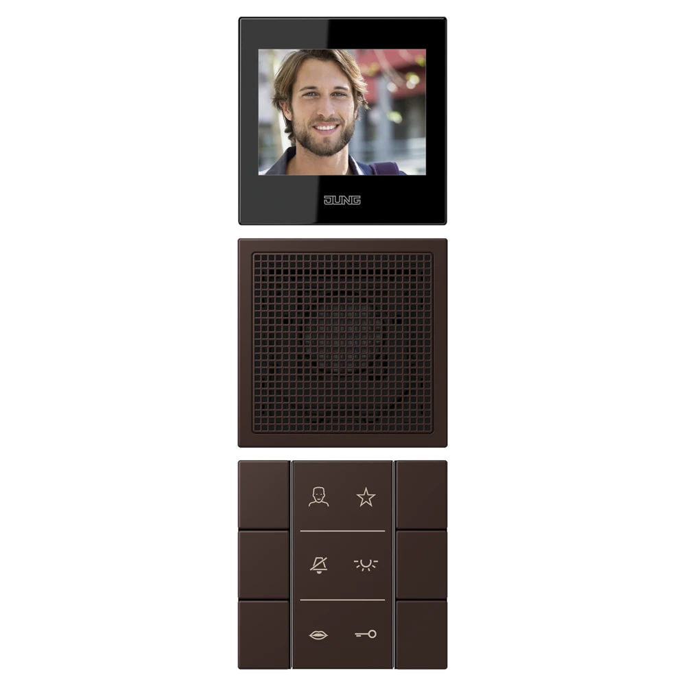 Jung Jung SI VI LC 627 252 Siedle In-Home-Bus Video-Innenstation 2,7 Serie LS terre