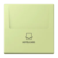 Jung LC 590 CARD 222 Hotelcard-Schalter (ohne Taster-Einsatz) Hotelcard Serie LS