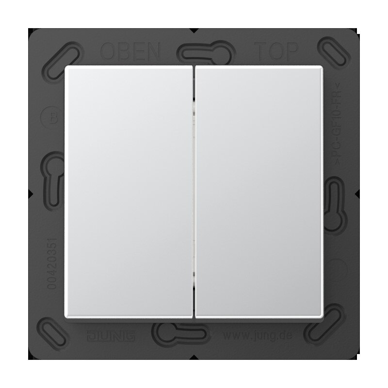 Jung Jung MAT A 595 AL Matter Taster 2-fach batterieversorgt 4-kanalig Serie A