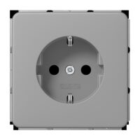 Jung CD 1521 GR SCHUKO®-Steckdose 16 A 250V ~ Schraubklemmen Duroplast Serie CD