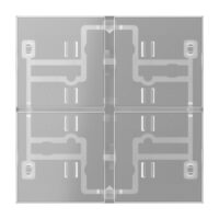 Bild vom Produkt: Jung 404 TSA T Tastensatz 4fach F40 transparent