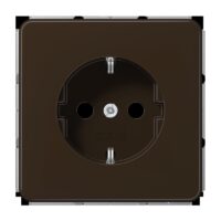 Jung CD 1521 BR SCHUKO®-Steckdose 16 A 250V ~ Schraubklemmen Duroplast Serie CD