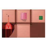 Jung NRS LC 0834 233 Notrufset Serie LS locre rouge moyen (32111)