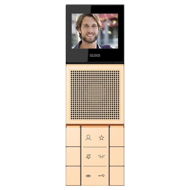 Jung Jung SI VI LC 627 223 Siedle In-Home-Bus Video-Innenstation 2,7 Serie LS ocre