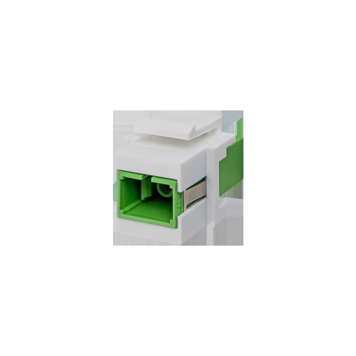 Jung SC OS2 GN Glasfaser Keystone-Modul grün – Bild 1