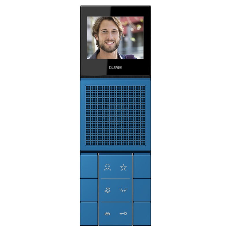 Jung Jung SI VI LC 627 211 Siedle In-Home-Bus Video-Innenstation 2,7 Serie LS bleu