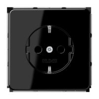 Jung CD 1521 SW SCHUKO®-Steckdose 16 A 250V ~ Schraubklemmen Duroplast Serie CD
