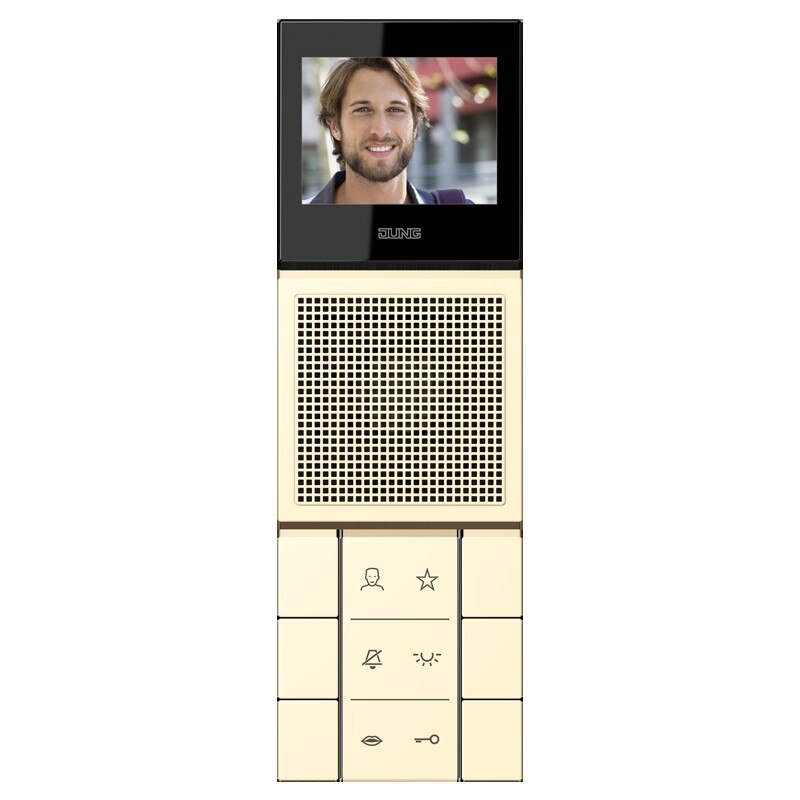 Jung Jung SI VI LC 627 201 Siedle In-Home-Bus Video-Innenstation 2,7 Serie LS blanc