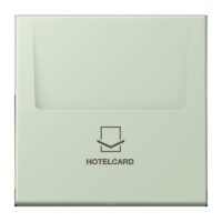 Jung LC 590 CARD 218 Hotelcard-Schalter (ohne Taster-Einsatz) Hotelcard Serie LS