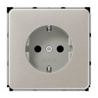 Jung CD 1521 PT SCHUKO®-Steckdose 16 A 250V ~ Schraubklemmen Al eloxiert Seri