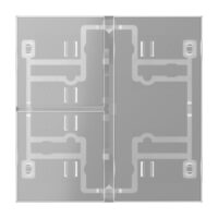 Bild vom Produkt: Jung 403 TSA T Tastensatz 3fach F40 transparent