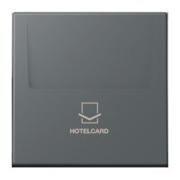 Jung LC 590 CARD 202 Hotelcard-Schalter (ohne Taster-Einsatz) Hotelcard Serie LS
