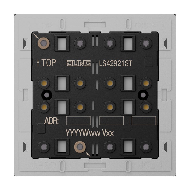 Jung Jung LS 4292 1ST KNX Tastsensor-Modul Universal 2-fach F40 Secure Serie LS