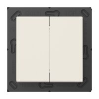 Jung MAT A 595 Matter Taster 2-fach batterieversorgt 4-kanalig Serie AS weiß