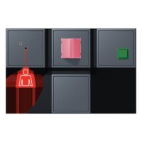 Jung NRS LC 0834 262 Notrufset Serie LS gris foncé 59 (4320U)