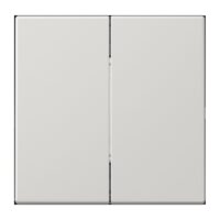 Jung MAT LS 995 LG Matter Taster 2-fach batterieversorgt 4-kanalig Serie LS lgr