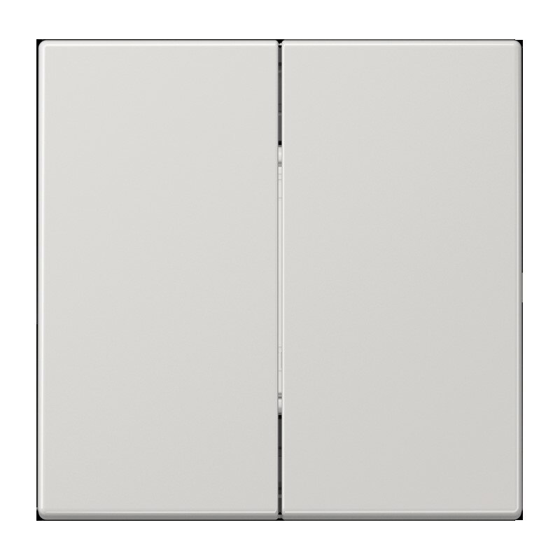 Jung Jung MAT LS 995 LG Matter Taster 2-fach batterieversorgt 4-kanalig Serie LS lgr