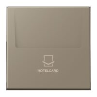 Jung LC 590 CARD 242 Hotelcard-Schalter (ohne Taster-Einsatz) Hotelcard Serie LS