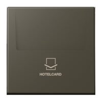 Jung LC 590 CARD 241 Hotelcard-Schalter (ohne Taster-Einsatz) Hotelcard Serie LS