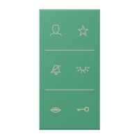 Jung SI V6 LC DC 250 Design-Cover Video 3fach F50 Serie LS vert 59 (4320G)