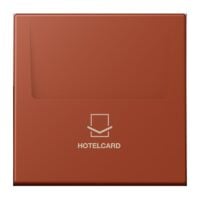Jung LC 590 CARD 232 Hotelcard-Schalter (ohne Taster-Einsatz) Hotelcard Serie LS