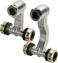 Sockelleisten-Hz Anschluss RAXOFIX 5373 647988, 20x1/2x20mm Messing, pro Stück