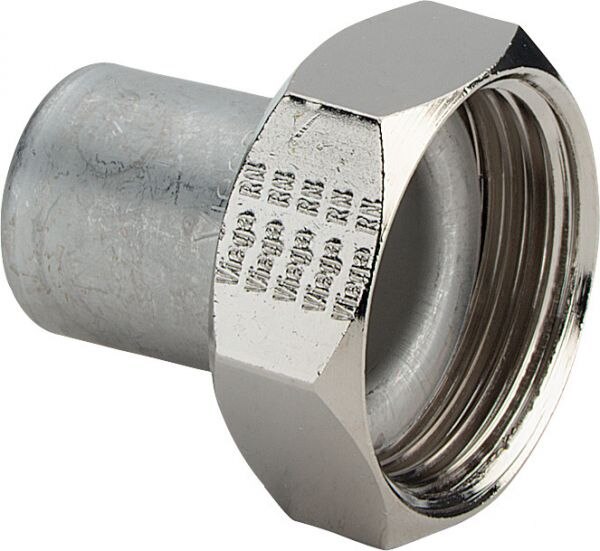 Verschraubung SANPRESS INOX 2364 438227 35x11/2, flachdichtend, a nichtrostendem Stahl