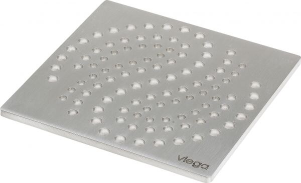 Viega Rost VISIGN RS4 VIEGA 4929.4, 492359 143x143mm, aus Edelstahl massiv