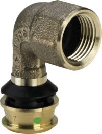 Übergangsbogen RAXOFIX 5314.11, 646110 20x1/2, aus Rotguss mit SC-Contur und IG, pro Stück