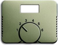 Busch-Jaeger Zentralplatte Raumtemp matt alpha 1794 TA-260 palladium austb Symb
