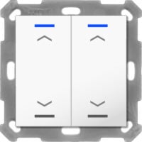 MDT Tastsensor Bussystem KNX- Unterputz reinweiß glänzend 2-fach 4pkt RF-TAL55T202.A1