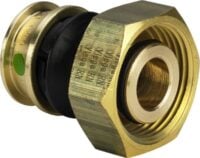 Verschraubung RAXOFIX 5381, 647896 20x3/4,aus Rotguss mit SC-Contur für Eurokon pro Stück