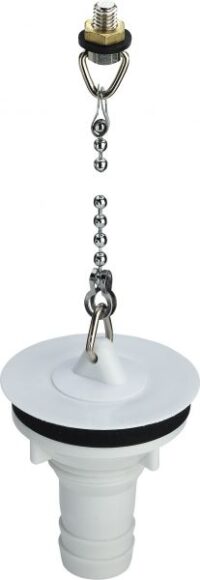 Bild vom Produkt: VIEGA Ablaufventil 7372 in G3/4 x 50mm Kunststoff weiss