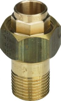 Rotguss Rohrverschraubung 94341 G 18x3/4, AG, pro Stück