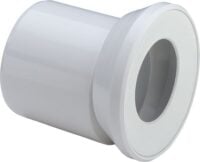 Viega WC Anschlussstutzen 3815.1 in 255mm Kunststoff weiß