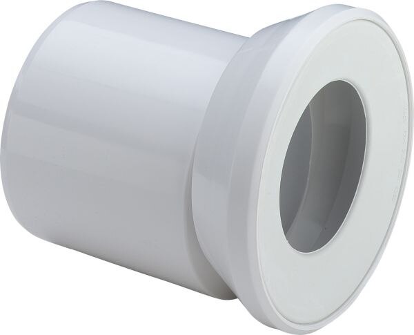 Viega WC Anschlussstutzen 3815.1 in 255mm Kunststoff weiß