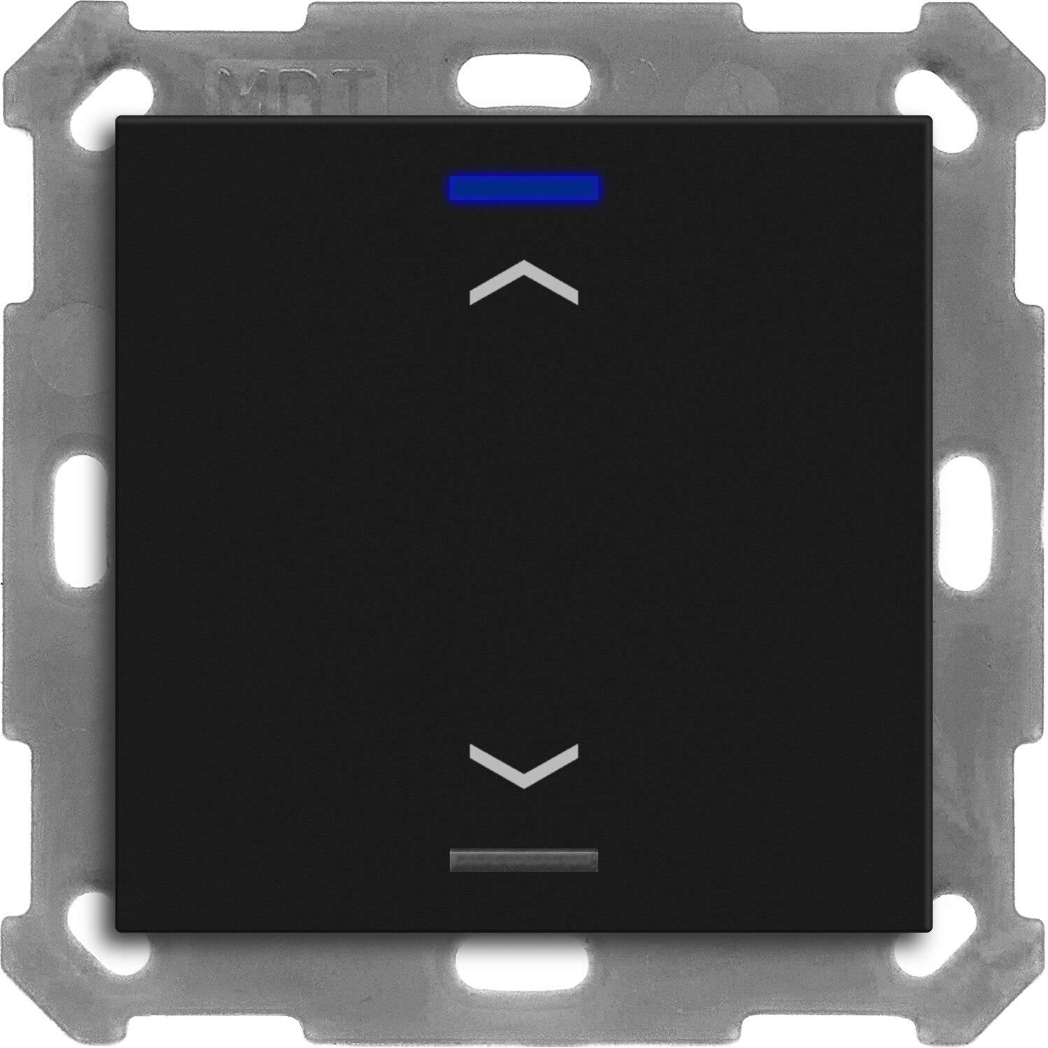 MDT MDT Tastsensor Bussystem KNX- Unterputz schwarz matt 1-fach 2pkt RF-TAL55T106.A1