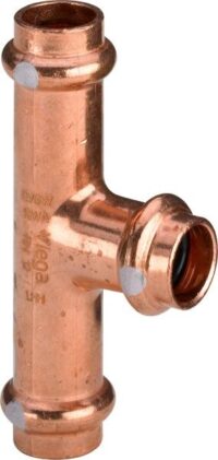 T-Stück PROFIPRESS S 4518 18mm 628437 aus Kupfer, für Solaranlagen
