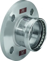 Viega Flanschübergang mit SC Temponox XL 1759.1XL in 108,0mm Stahl nichtrostend