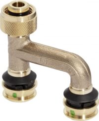 Viega Anschlussstück Raxofix 5325.78 in 20mm x 20mm x G1/2 Siliziumbronze