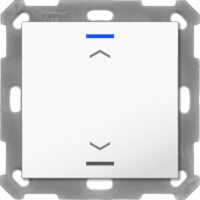 MDT Tastsensor Bussystem KNX- Unterputz reinweiß glänzend 1-fach 2pkt RF-TAL55T102.A1