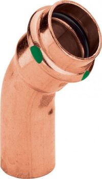 Viega Bogen 45 Grad mit SC Profipress 2426.1 in 14mm Kupfer